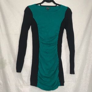 Express long sleeve dress size small